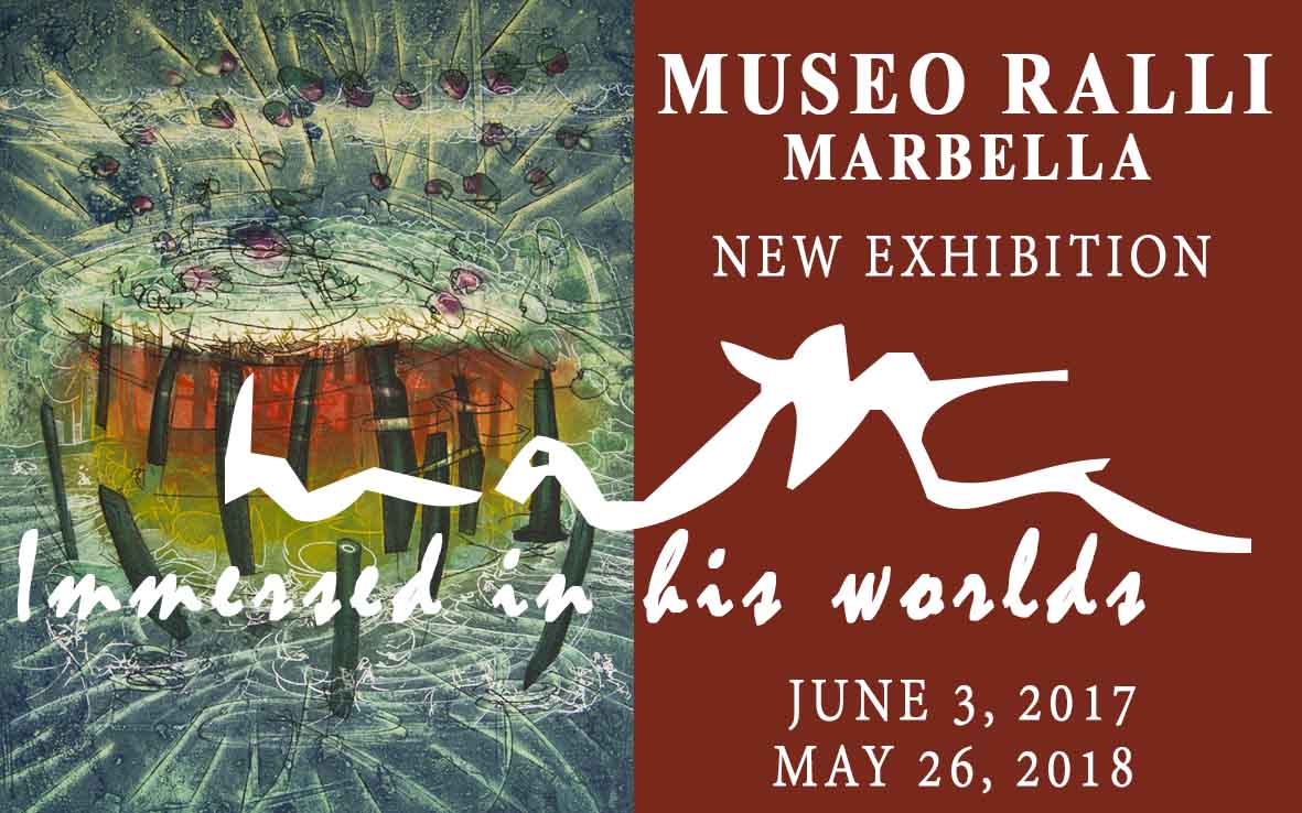 Invitation to the exhibition RALLI  Museum in Marbella the temporary exhibition "Mata Invitation to the exhibition RALLI  Museum in Marbella the temporary exhibition "Mata
