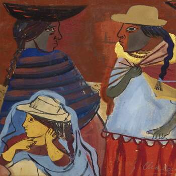 Temporary exhibition “Destination Argentina. Borges and Chale, female artists in the avant-garde”