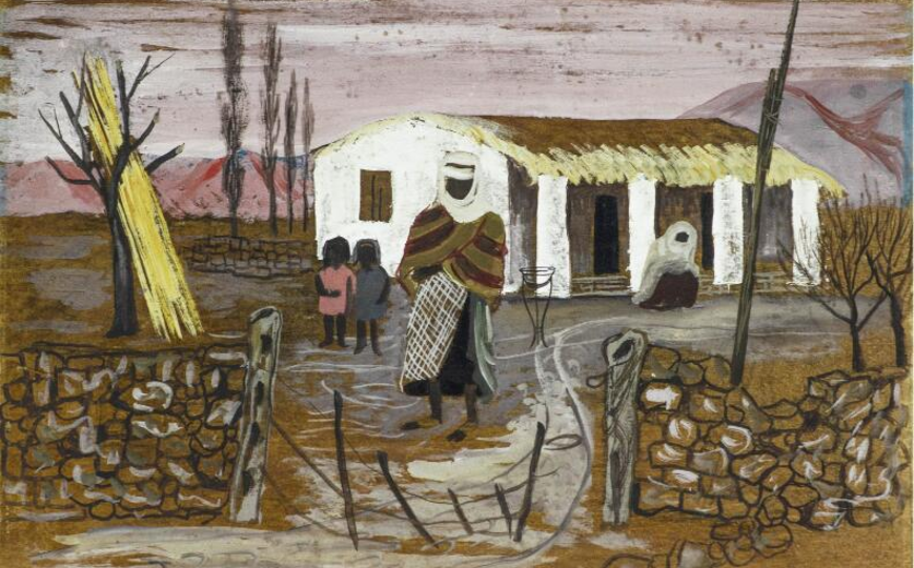 Image from  Exposición temporal “Destino Argentina. Borges y Chale, mujeres artistas en la vanguardia”